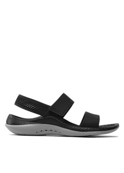 Sandały Crocs Literide 360 Sandal W 206711 Black/Light Grey ze sklepu eobuwie.pl w kategorii Sandały damskie - zdjęcie 171415971