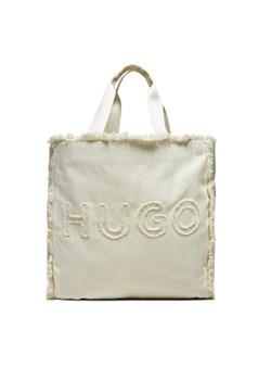 Torebka Hugo Becky Tote C. 50516662 Beżowy ze sklepu eobuwie.pl w kategorii Torby Shopper bag - zdjęcie 171416641