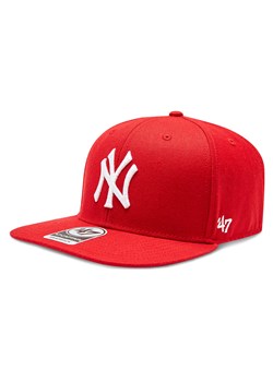 Czapka z daszkiem 47 Brand MLB New York Yankees No Shot '47 Captain B-NSHOT17WBP-RD Red ze sklepu eobuwie.pl w kategorii Czapki z daszkiem damskie - zdjęcie 171417090