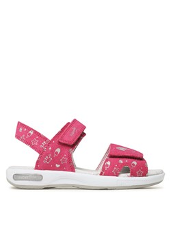 Sandały Superfit 1-006134-5500 D Pink ze sklepu eobuwie.pl w kategorii Sandały dziecięce - zdjęcie 171418012
