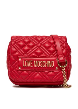 Torebka LOVE MOSCHINO JC4231PP0ILA0500 Czerwony ze sklepu eobuwie.pl w kategorii Kopertówki - zdjęcie 171418160