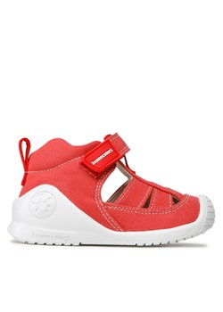 Sandały Biomecanics 222186-C Czerwony ze sklepu eobuwie.pl w kategorii Buciki niemowlęce - zdjęcie 171418562