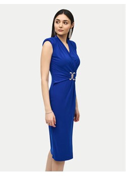 Joseph Ribkoff Sukienka koktajlowa 242711 Niebieski Slim Fit ze sklepu MODIVO w kategorii Sukienki - zdjęcie 171420013