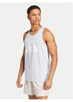 adidas Tank top Run It IN0087 Niebieski Slim Fit ze sklepu MODIVO w kategorii T-shirty męskie - zdjęcie 171420041