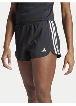 adidas Szorty sportowe Pacer Training 3-Stripes IT7760 Czarny Regular Fit ze sklepu MODIVO w kategorii Szorty - zdjęcie 171420110