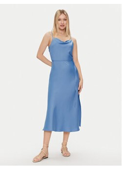 YAS Sukienka koktajlowa Thea 26028891 Niebieski Standard Fit ze sklepu MODIVO w kategorii Sukienki - zdjęcie 171420354