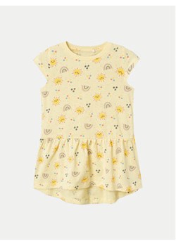 NAME IT Sukienka codzienna Vigga 13215107 Żółty Regular Fit ze sklepu MODIVO w kategorii Sukienki niemowlęce - zdjęcie 171420770