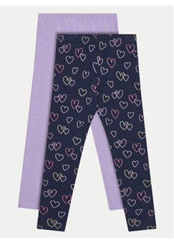 OVS Komplet 2 par legginsów 1970203 Fioletowy Slim Fit ze sklepu MODIVO w kategorii Spodnie dziewczęce - zdjęcie 171420922