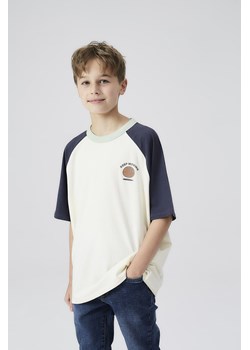 Bawełniany t-shirt dla chłopca - Keep Moving ze sklepu 5.10.15 w kategorii T-shirty chłopięce - zdjęcie 171423231