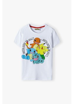 Bawełniana koszulka z krótkim rękawem Pokemon ze sklepu 5.10.15 w kategorii T-shirty chłopięce - zdjęcie 171423252