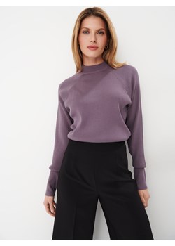 Mohito - Fioletowy sweter - fioletowy ze sklepu Mohito w kategorii Swetry damskie - zdjęcie 171425404
