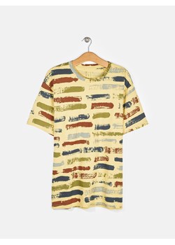 GATE T-shirt z nadrukiem o regularnym kroju S ze sklepu gateshop w kategorii T-shirty męskie - zdjęcie 171426471