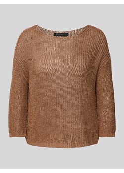 Sweter z dzianiny z obniżonymi ramionami ze sklepu Peek&Cloppenburg  w kategorii Swetry damskie - zdjęcie 171426494