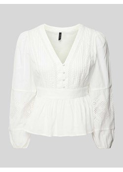Bluzka z dekoltem w serek model ‘JAMILLA’ ze sklepu Peek&Cloppenburg  w kategorii Bluzki damskie - zdjęcie 171426540