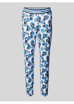 Spodnie materiałowe o kroju skinny fit z wszytym kantem ze sklepu Peek&Cloppenburg  w kategorii Spodnie damskie - zdjęcie 171426582