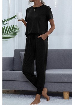 Komplet JENSIDA BLACK ze sklepu Ivet Shop w kategorii Komplety i garnitury damskie - zdjęcie 171426884