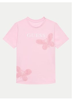 Guess T-Shirt J4GI20 K8HM4 Kolorowy Regular Fit ze sklepu MODIVO w kategorii Bluzki dziewczęce - zdjęcie 171427502
