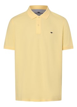 Fynch-Hatton Męska koszulka polo Mężczyźni Bawełna waniliowy jednolity ze sklepu vangraaf w kategorii T-shirty męskie - zdjęcie 171428053