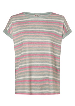 Street One Koszulka damska Kobiety Sztuczne włókno piaskowy w paski ze sklepu vangraaf w kategorii Bluzki damskie - zdjęcie 171428064