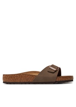 Klapki Birkenstock Madrid 0040091 Mocca ze sklepu eobuwie.pl w kategorii Klapki damskie - zdjęcie 171430764