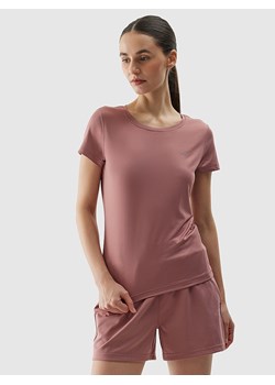 4F Koszulka sportowa w kolorze jasnoróżowym ze sklepu Limango Polska w kategorii Bluzki damskie - zdjęcie 171432540
