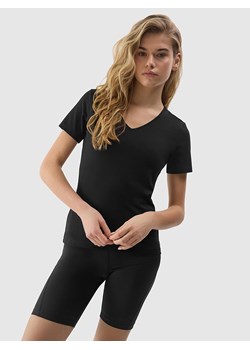 4F Koszulka w kolorze czarnym ze sklepu Limango Polska w kategorii Bluzki damskie - zdjęcie 171432793