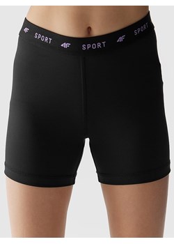 4F Szorty sportowe w kolorze czarnym ze sklepu Limango Polska w kategorii Spodenki dziewczęce - zdjęcie 171432962