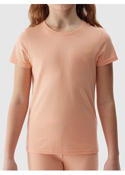 4F Koszulka w kolorze pomarańczowym ze sklepu Limango Polska w kategorii Bluzki dziewczęce - zdjęcie 171433213