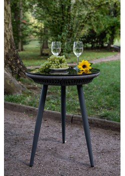 Okrągły stolik aluminiowy BREVE ze sklepu Bello Giardino w kategorii Stoły ogrodowe - zdjęcie 171433664