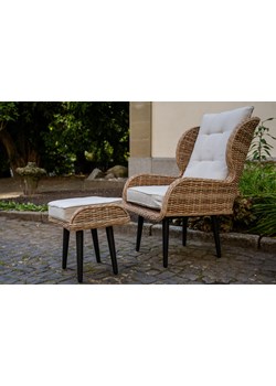 Ekskluzywny fotel APERTO z podnóżkiem ze sklepu Bello Giardino w kategorii Fotele ogrodowe - zdjęcie 171433692