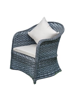 Fotel na taras z szarego technorattanu MODERNO ze sklepu Bello Giardino w kategorii Fotele ogrodowe - zdjęcie 171434051