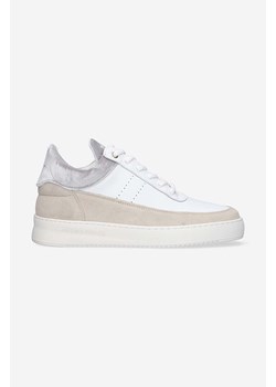 Filling Pieces buty zamszowe Low Eva kolor biały 51325071975 ze sklepu ANSWEAR.com w kategorii Buty sportowe damskie - zdjęcie 171435243