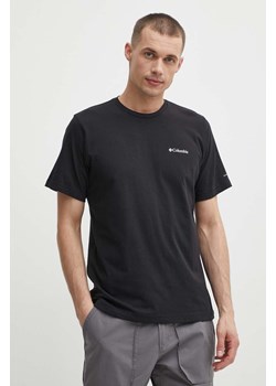 Columbia t-shirt sportowy Thistletown Hills kolor czarny gładki 1990751 ze sklepu ANSWEAR.com w kategorii T-shirty męskie - zdjęcie 171435941