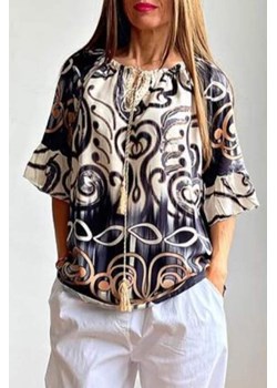 Bluzka ZOMSELA BLACK ze sklepu Ivet Shop w kategorii Bluzki damskie - zdjęcie 171436642