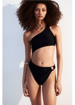 H & M - Kostium kąpielowy na jedno ramię - Czarny ze sklepu H&M w kategorii Stroje kąpielowe - zdjęcie 171438191