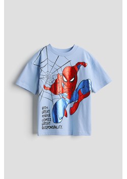 H & M - T-shirt z nadrukiem - Niebieski ze sklepu H&M w kategorii T-shirty chłopięce - zdjęcie 171438281
