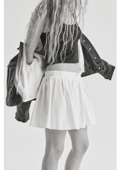 H & M - Obszerna spódnica mini - Biały ze sklepu H&M w kategorii Spódnice - zdjęcie 171438391