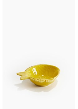 H & M - Mała salaterka z kamionki - Żółty ze sklepu H&M w kategorii Miski - zdjęcie 171438430