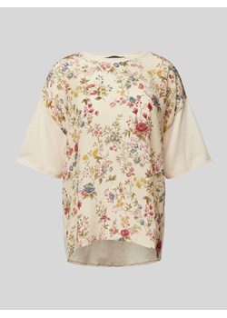 T-shirt z nadrukiem ze wzorem model ‘MALAGA’ ze sklepu Peek&Cloppenburg  w kategorii Bluzki damskie - zdjęcie 171438522