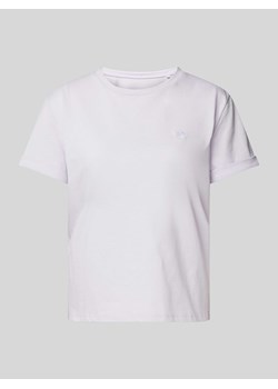 T-shirt z wyhaftowanym motywem model ‘Serz’ ze sklepu Peek&Cloppenburg  w kategorii Bluzki damskie - zdjęcie 171438544