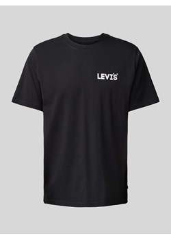 T-shirt z nadrukiem z logo ze sklepu Peek&Cloppenburg  w kategorii T-shirty męskie - zdjęcie 171438562