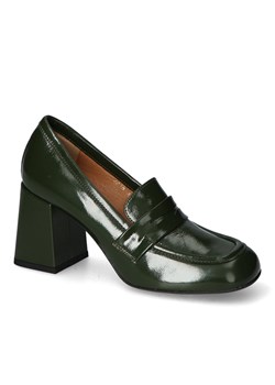 Półbuty Eska 2218/1216 Zielone lakier ze sklepu Arturo-obuwie w kategorii Półbuty damskie - zdjęcie 171443930