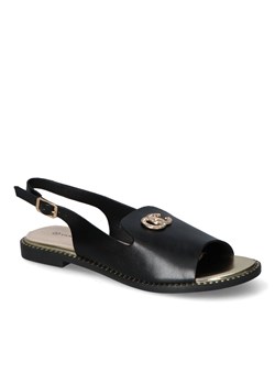 Sandały Goodin GD-FL854 Czarne ze sklepu Arturo-obuwie w kategorii Sandały damskie - zdjęcie 171443990