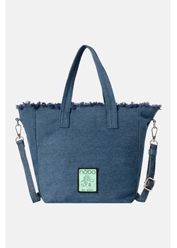 Torebka do ręki Nobo denim niebieska ze sklepu NOBOBAGS.COM w kategorii Torby Shopper bag - zdjęcie 171445653