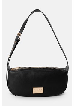 Mała dwukomorowa torebka na ramię NOBO czarna ze sklepu NOBOBAGS.COM w kategorii Listonoszki - zdjęcie 171445733