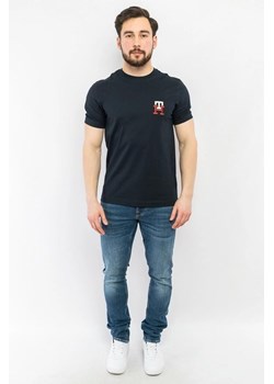 t-shirt męski tommy hilfiger xm0xm02804 granatowy ze sklepu Royal Shop w kategorii T-shirty męskie - zdjęcie 171446273