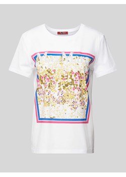 T-shirt z nadrukowanym motywem ze sklepu Peek&Cloppenburg  w kategorii Bluzki damskie - zdjęcie 171447060