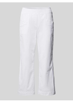 Spodnie capri z elastycznym pasem model ‘Sue’ ze sklepu Peek&Cloppenburg  w kategorii Spodnie damskie - zdjęcie 171447092