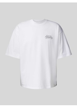 T-shirt o kroju oversized z nadrukiem z logo ze sklepu Peek&Cloppenburg  w kategorii T-shirty męskie - zdjęcie 171447132