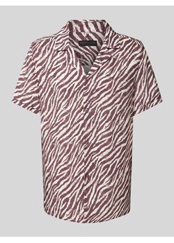 Koszula casualowa o kroju regular fit ze wzorem na całej powierzchni model ‘BIJAN’ ze sklepu Peek&Cloppenburg  w kategorii Koszule męskie - zdjęcie 171447203